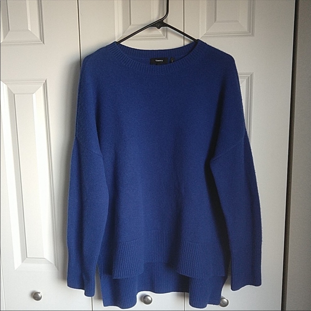 Theory cashmere high-low sweater
